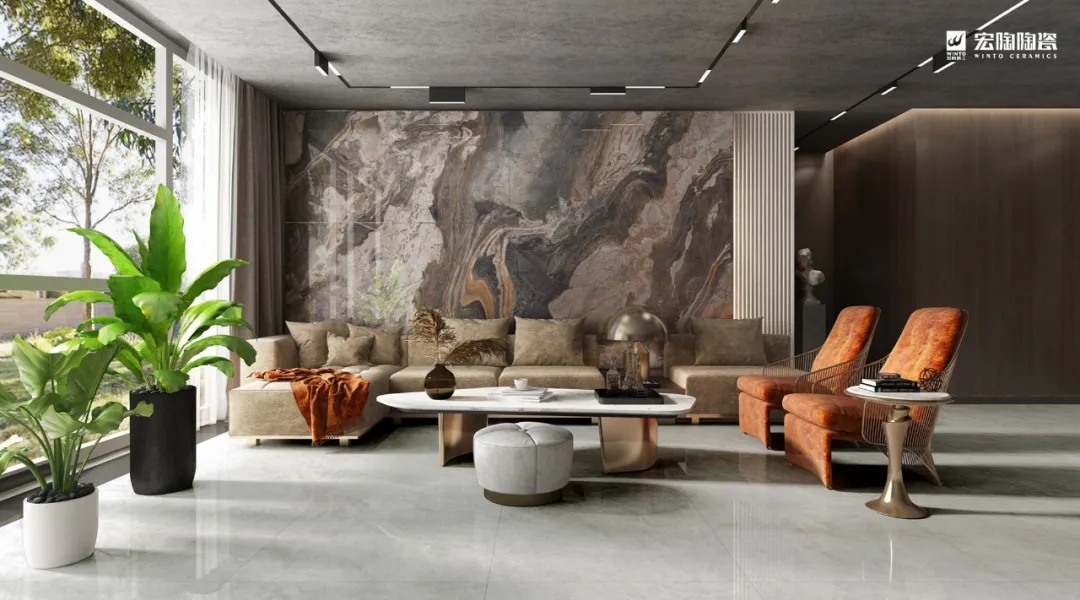 hjc888黄金城通体迪拜灰装修效果图