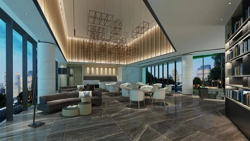 hjc888黄金城地面铺贴效果图