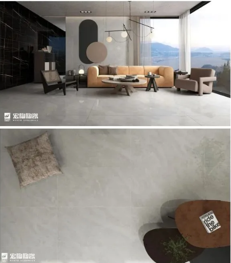 hjc888黄金城灰色瓷砖效果图展示