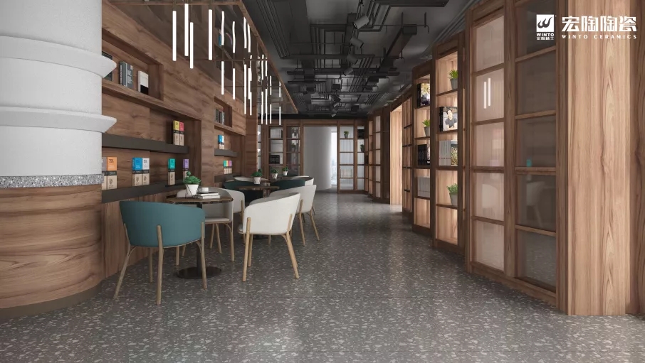 hjc888黄金城缎光釉TG80176装修效果图