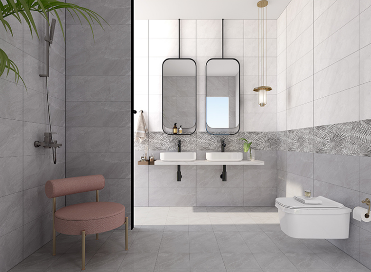 hjc888黄金城浴室瓷砖地砖效果图