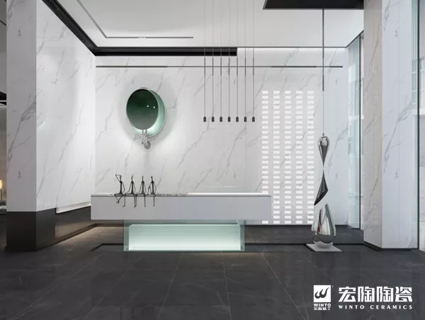 hjc888黄金城岩板装修效果图