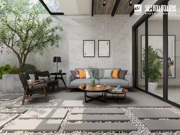 hjc888黄金城厚瓷砖装修效果图