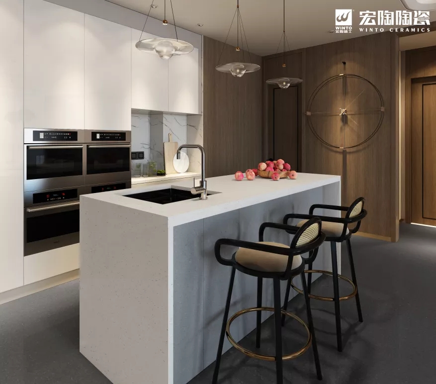 hjc888黄金城陶瓷岩板效果图