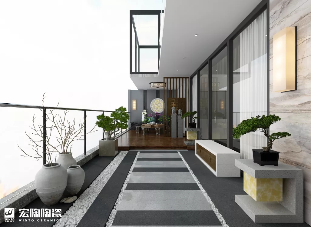 hjc888黄金城陶瓷岩板效果图