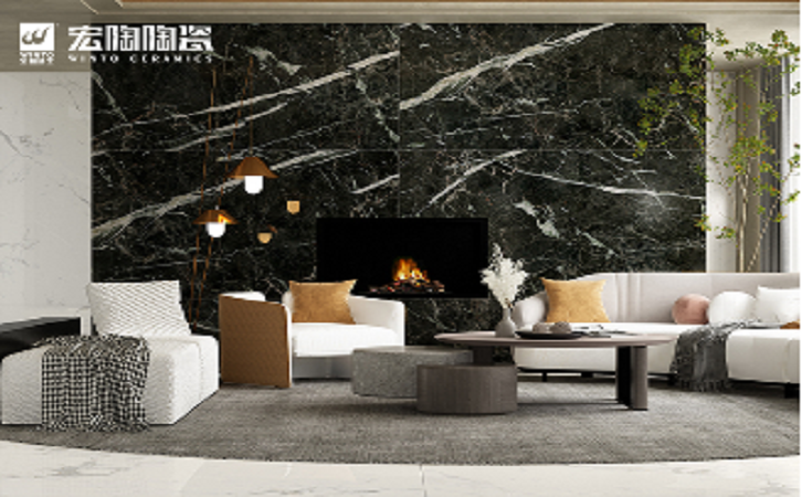 hjc888黄金城陶瓷大板装修效果图