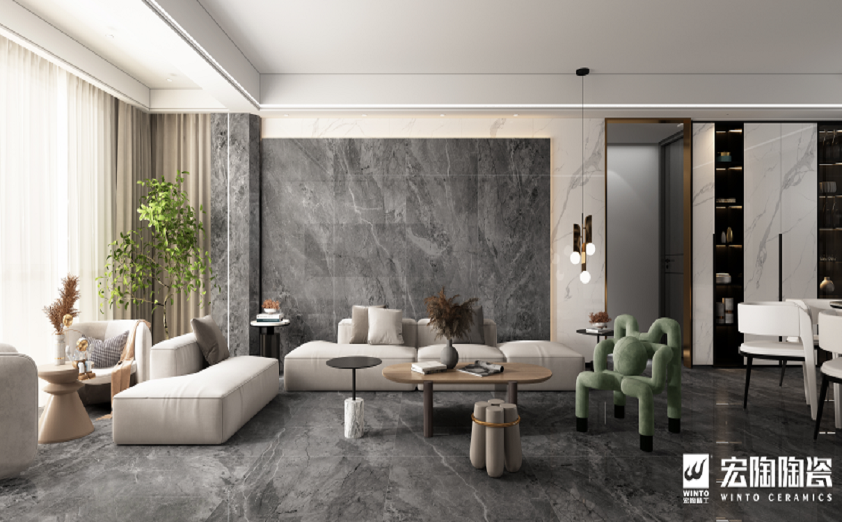 hjc888黄金城地砖装修效果