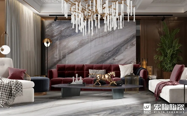 hjc888黄金城岩板效果图