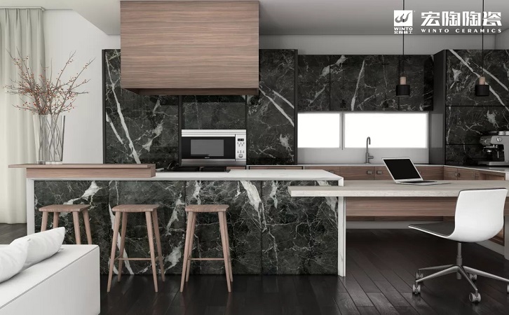 hjc888黄金城岩板效果图