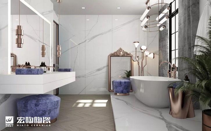 hjc888黄金城岩板效果图