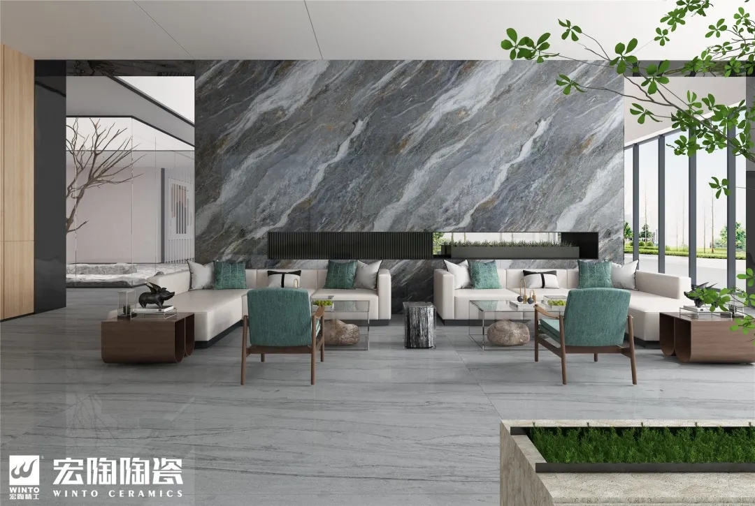 hjc888黄金城岩板装修效果图