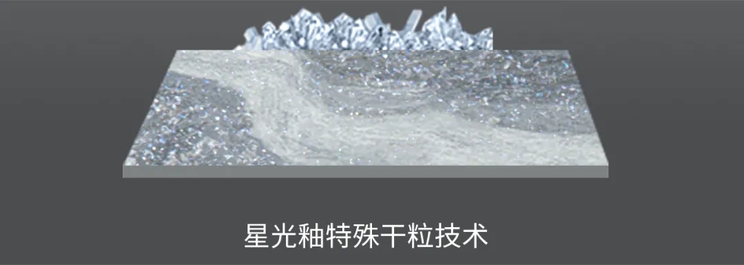 hjc888黄金城岩板星光釉手艺