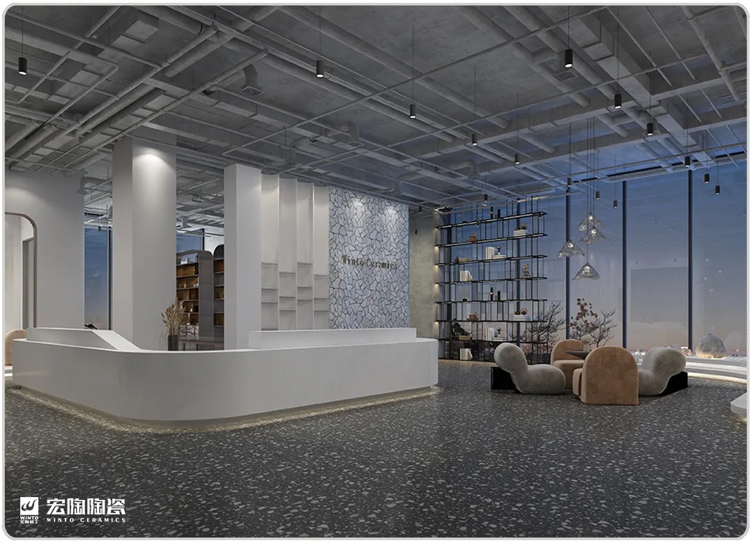 hjc888黄金城地砖气氛感效果图