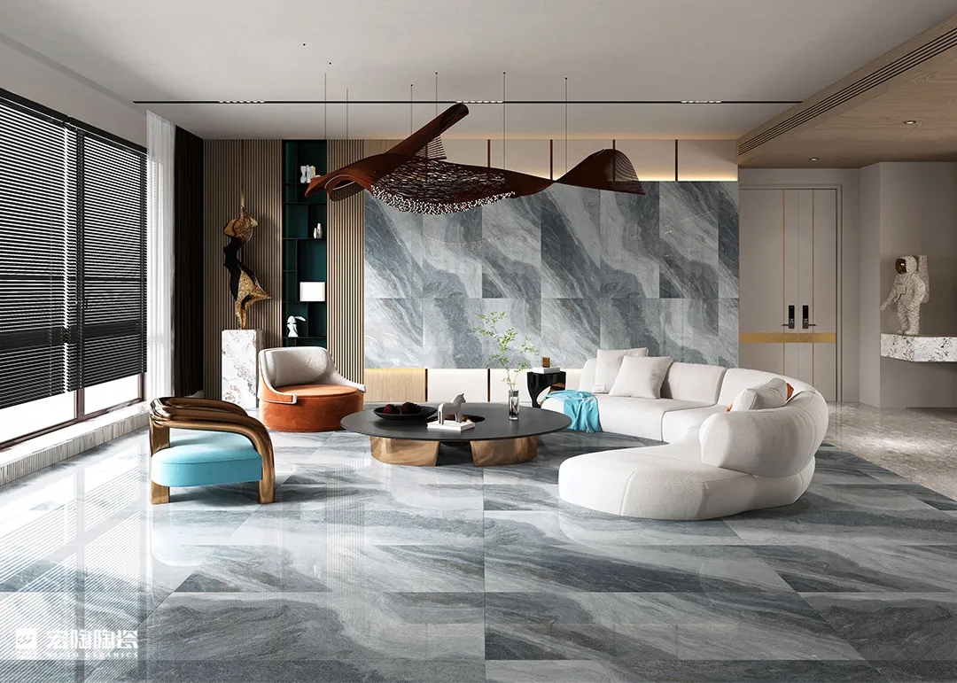 hjc888黄金城TPGR84014布尔萨400x800mm瓷砖地砖装修效果图