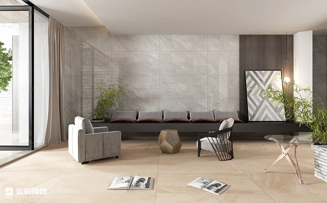 hjc888黄金城TG2157187安卡斯灰750x1500mm瓷砖地砖装修效果图