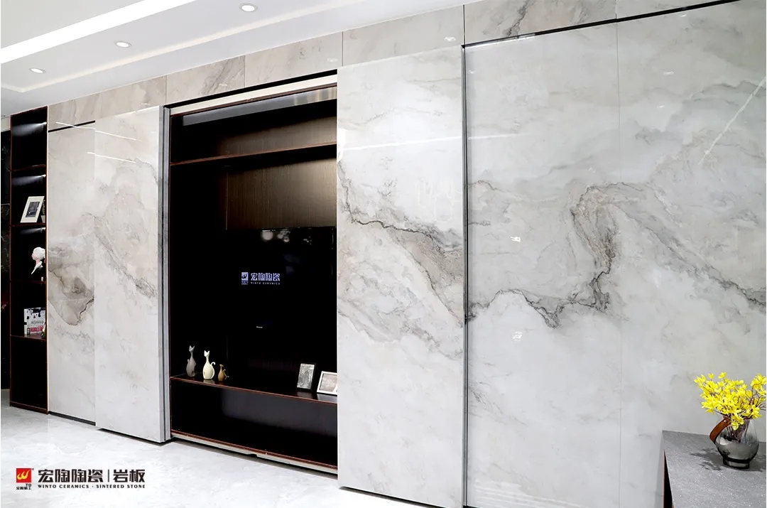 hjc888黄金城岩板展厅效果图