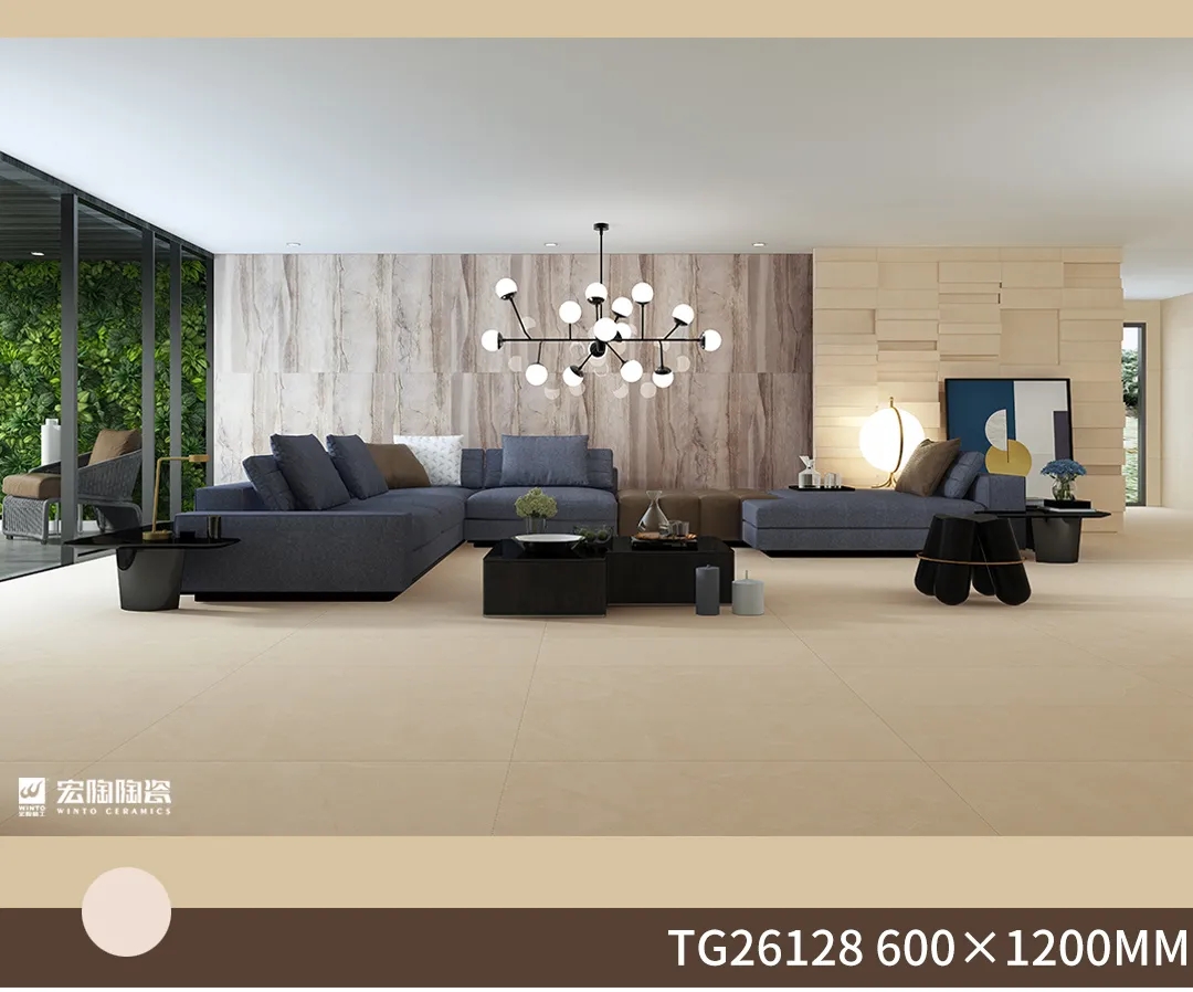 hjc888黄金城地砖26℃的家装装修效果图