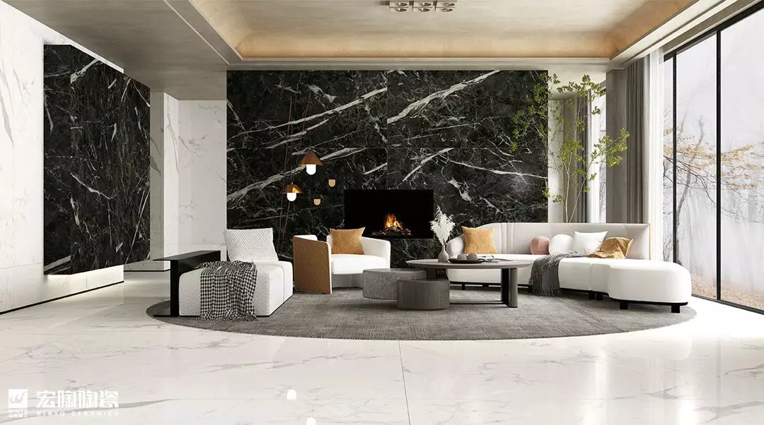 hjc888黄金城沙罗黑 9-TPG2412J004ABC瓷砖地砖装修效果图 