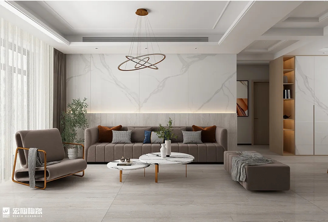 hjc888黄金城9-TPG2412A007瓷砖1200×2400×9mm轻奢极简装修效果图