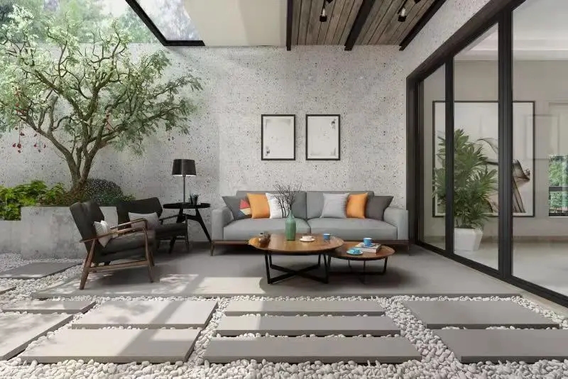 hjc888黄金城TPVGM26001M瓷砖地砖黄金配色效果图