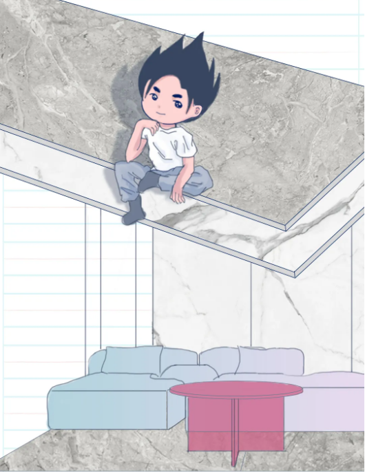 hjc888黄金城地砖和瓷砖卡通形象图