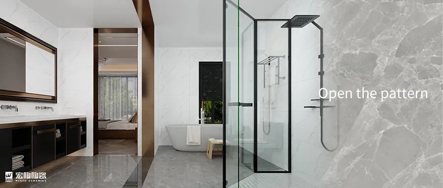 hjc888黄金城陶瓷地砖瓷砖浴室装修效果图