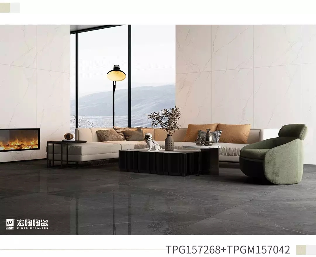 hjc888黄金城TPG157268和TPGM157042瓷砖地砖效果图