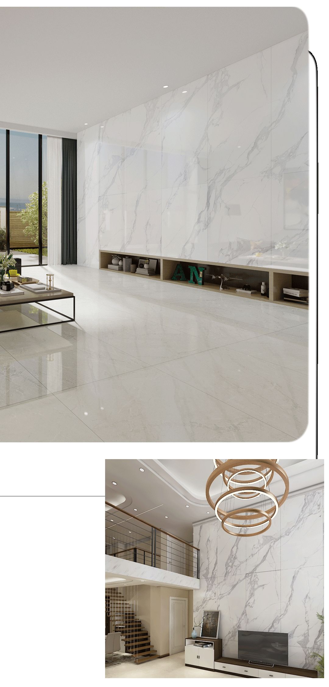 hjc888黄金城900x1800mm陶瓷大板柏斯高灰装修效果图