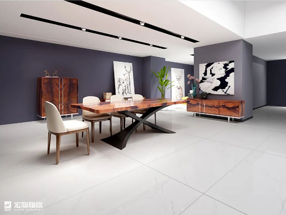 hjc888黄金城质感砖餐厅装修效果图