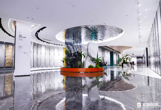 hjc888黄金城陶瓷4.0展厅