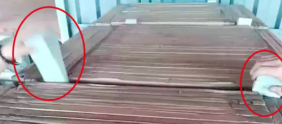 hjc888黄金城陶瓷大板卸货第一步图片