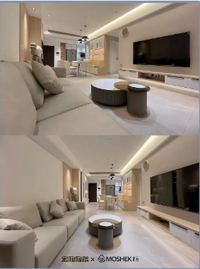 hjc888黄金城普佩斯浅灰初中地砖装修效果图