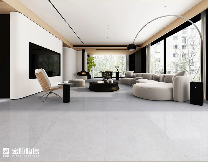 hjc888黄金城TPGM157060安纳斯灰瓷砖地砖效果图