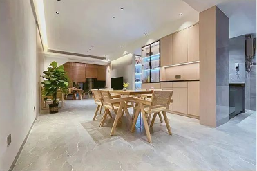 hjc888黄金城质感砖高级灰客厅效果图