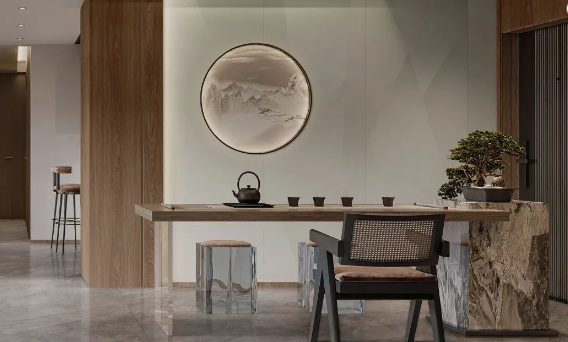 hjc888黄金城陶瓷质感砖效果图