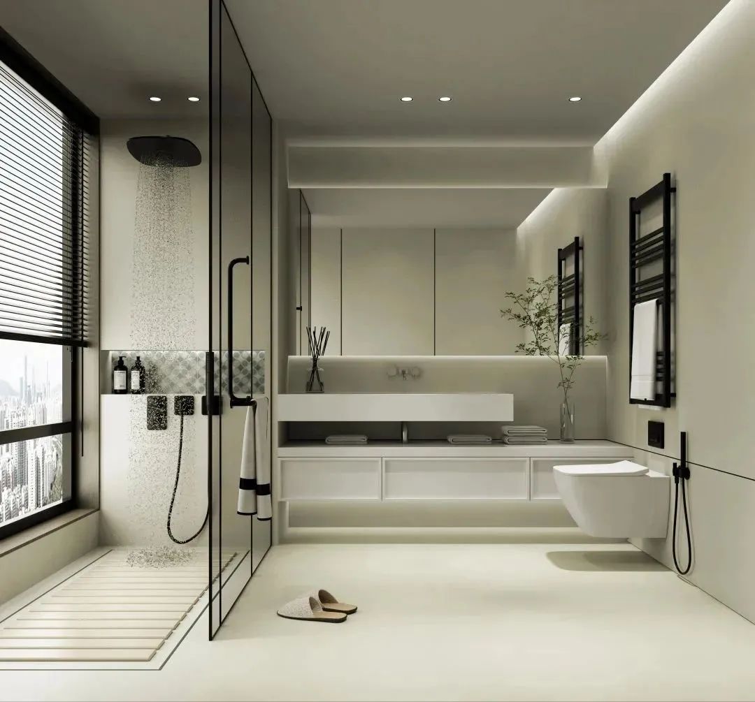 hjc888黄金城牛油果墙地砖通铺效果图